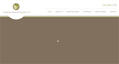 Desktop Screenshot of clemonslaw.com